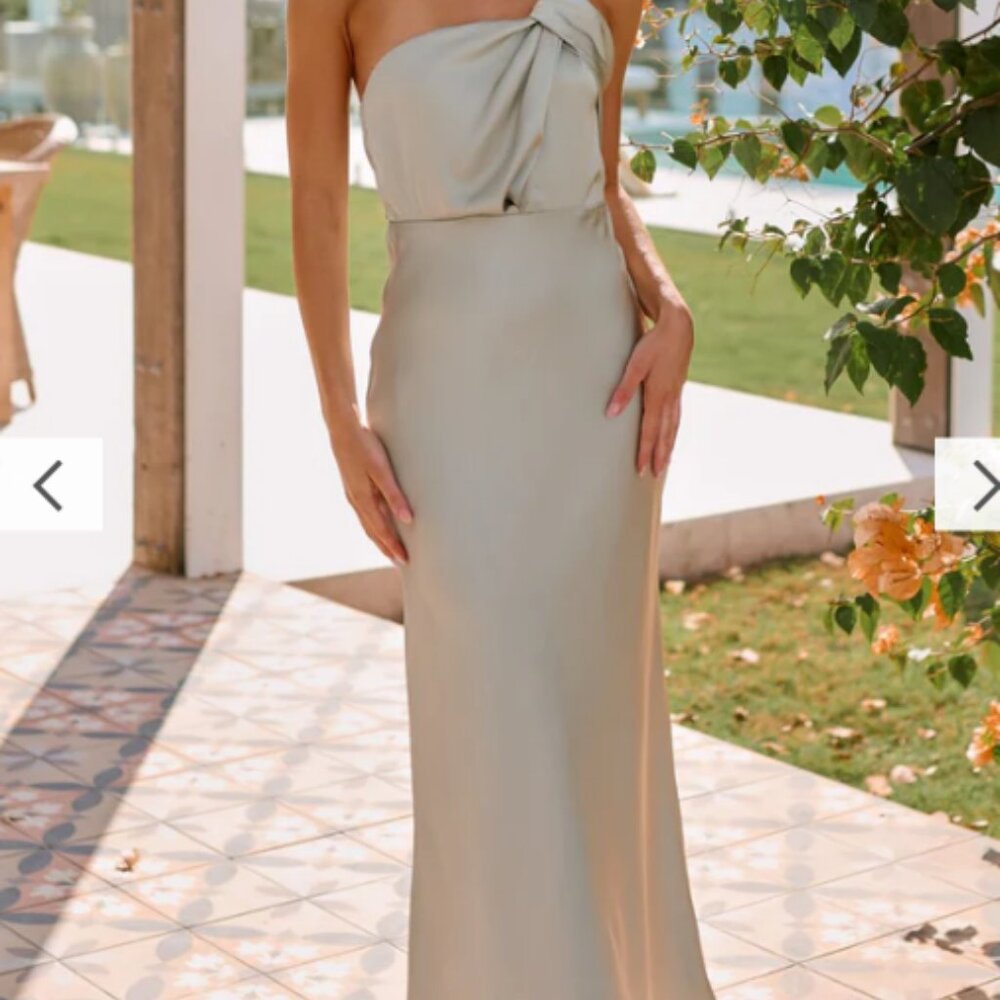 Brand new: Great maxi dress- olive